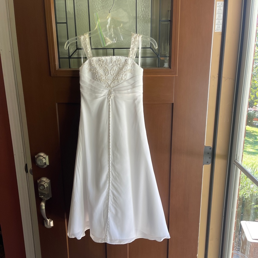 Flower girl dress, David’s Bridal size 6